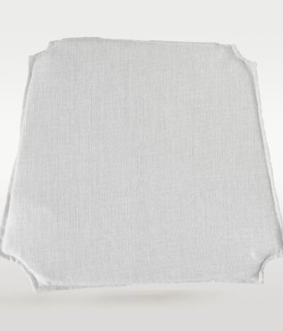Leinen Sitzkissen für Wishbone Stuhl Weiß