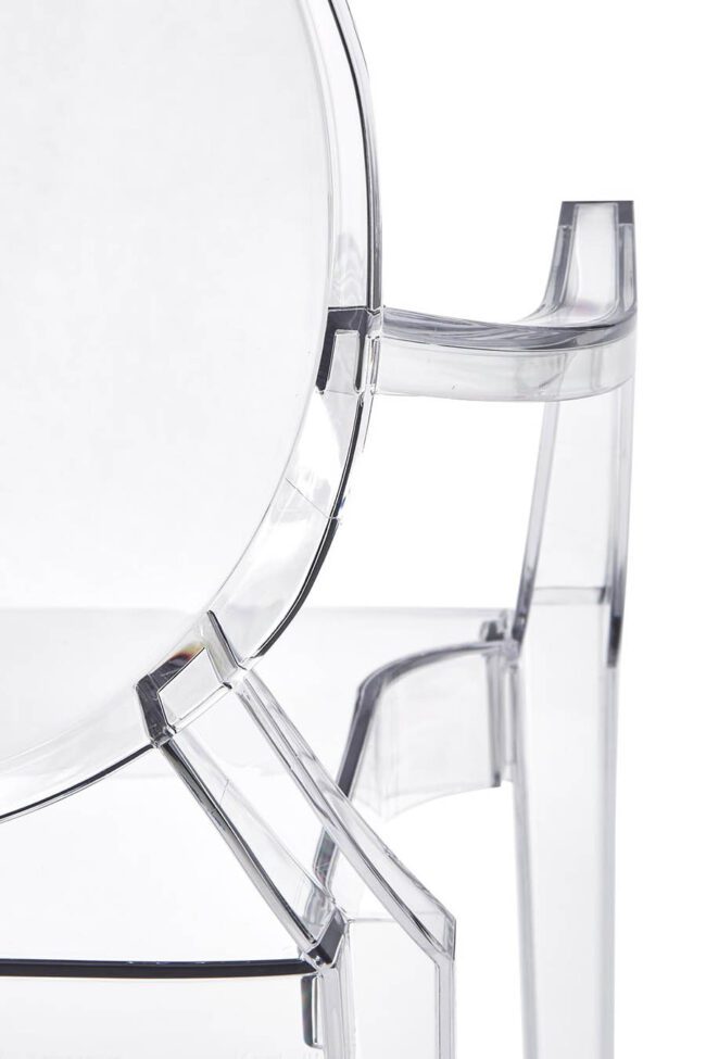 Ghost Style Victoria Armrest Chairs - Image 2