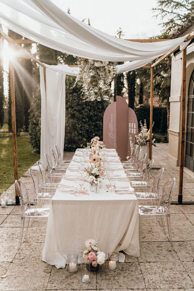 Dinner-Frame Holzkonstruktion für deine Hochzeitstafel - Image 2